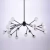 Artistic Black G4 Branch Chandelier - Thumbnail Image 5
