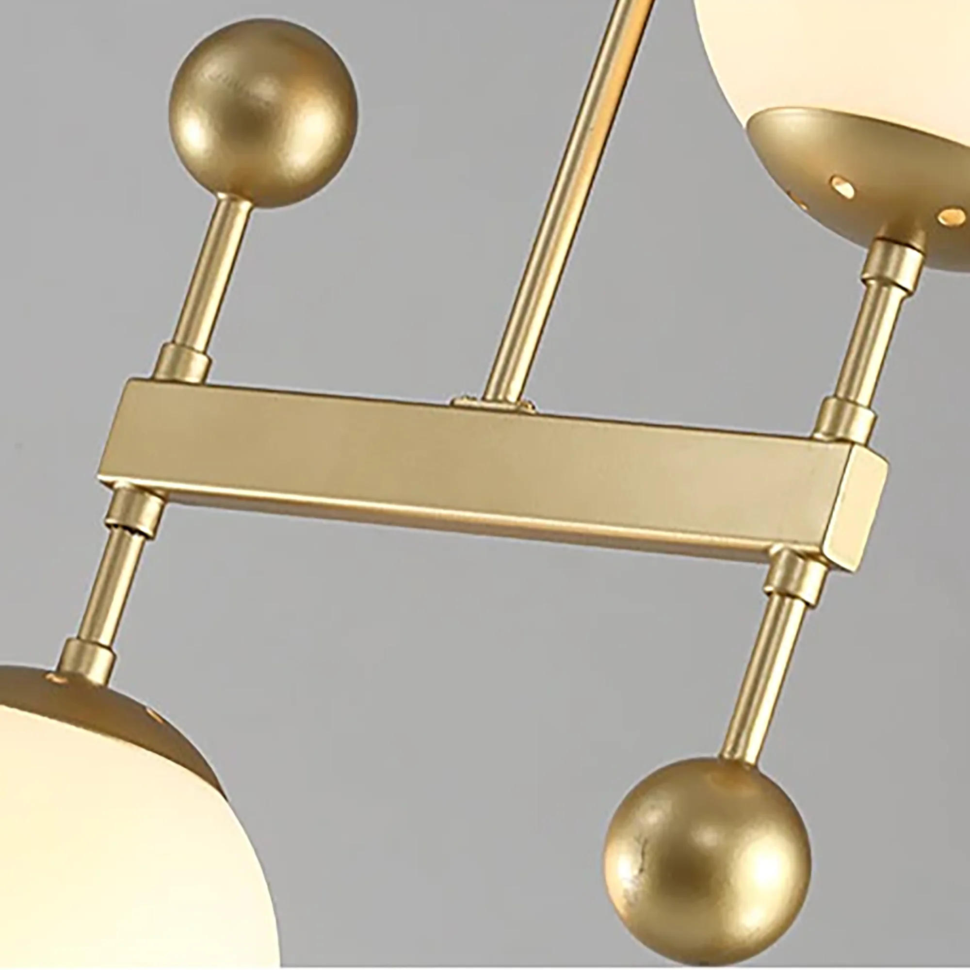 Minimalist Frosted Glass Chandelier - Image 15