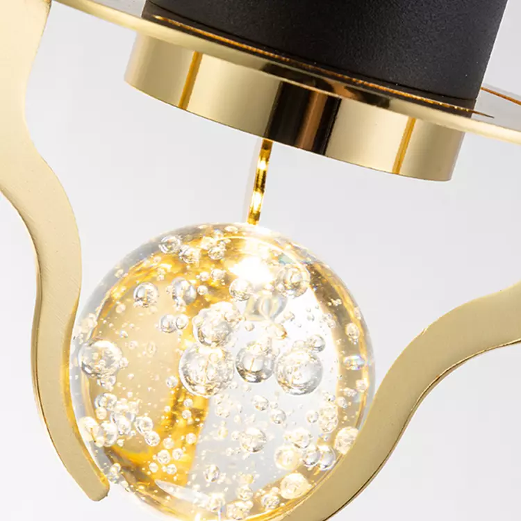 Crystal Bubble Glass Elegant Pendant Light - Image 8