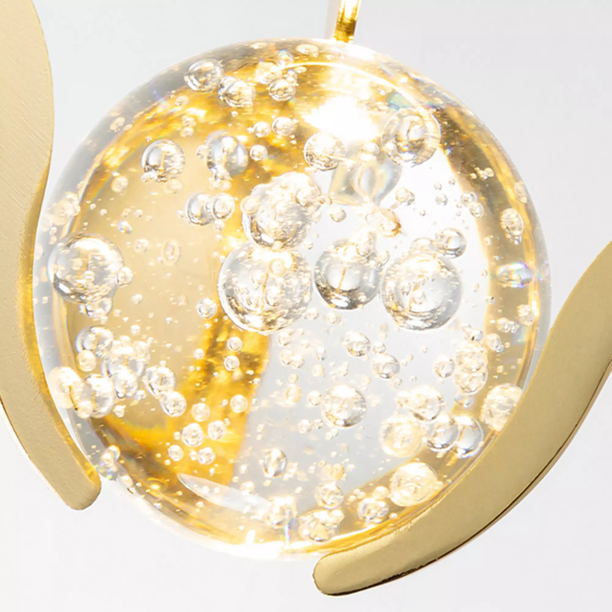 Crystal Bubble Glass Elegant Pendant Light - Image 9