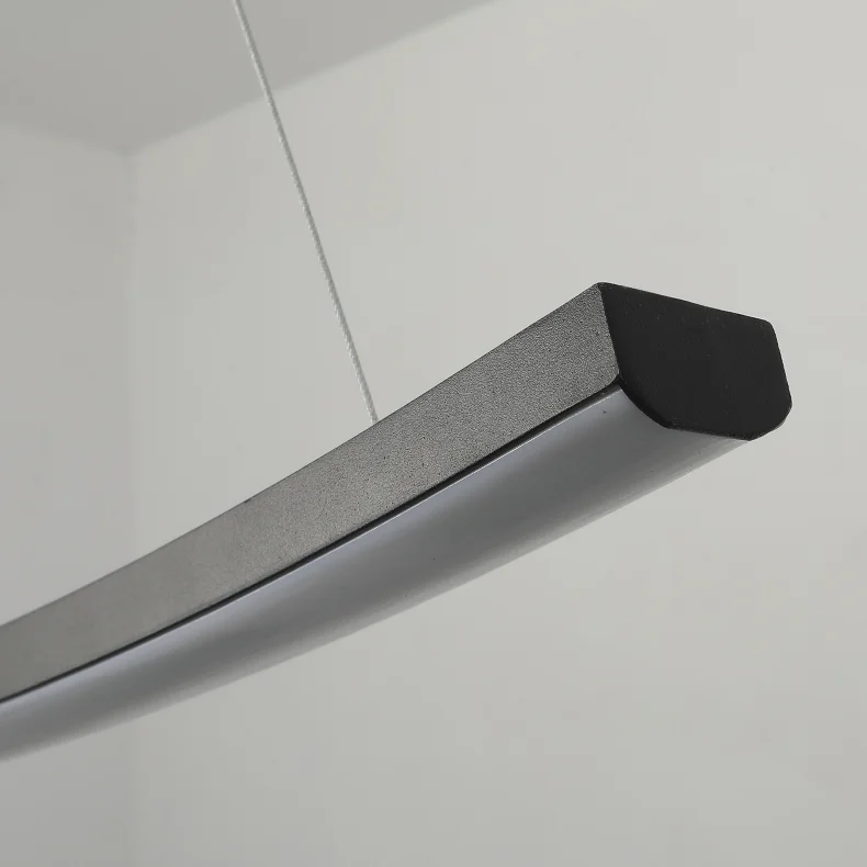 Black Aluminum LED Dining Chandelier - Image 7