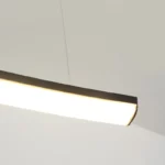 Black Aluminum LED Dining Chandelier - Thumbnail Image 8
