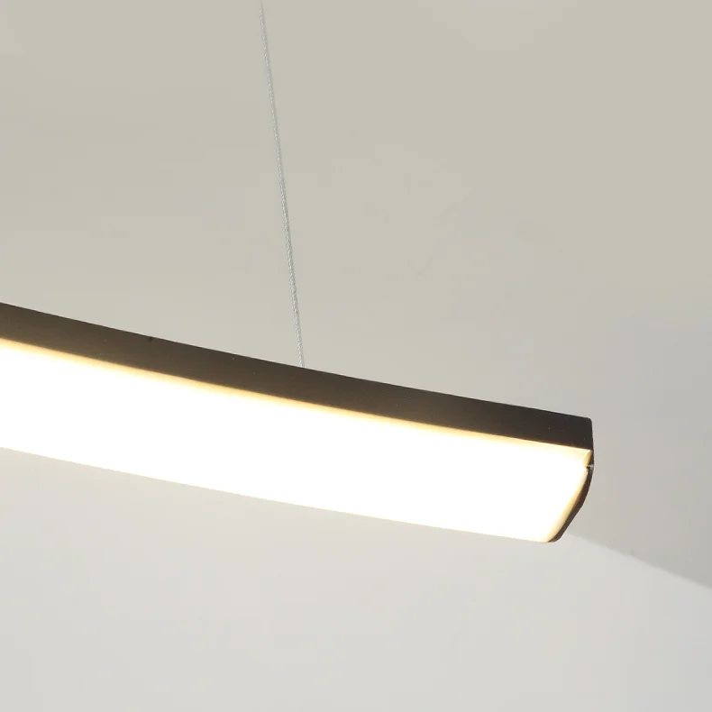 Black Aluminum LED Dining Chandelier - Image 8