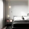 Copper Body Bedroom Ceiling Lamp - Thumbnail Image 7
