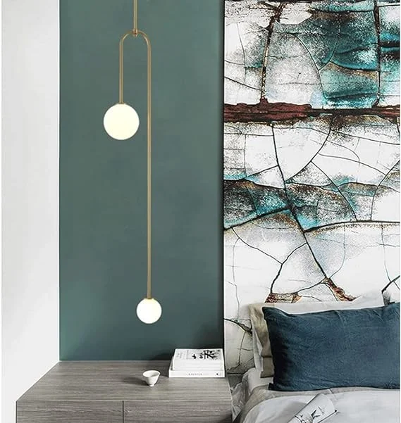 Copper Body Bedroom Ceiling Lamp - Image 8