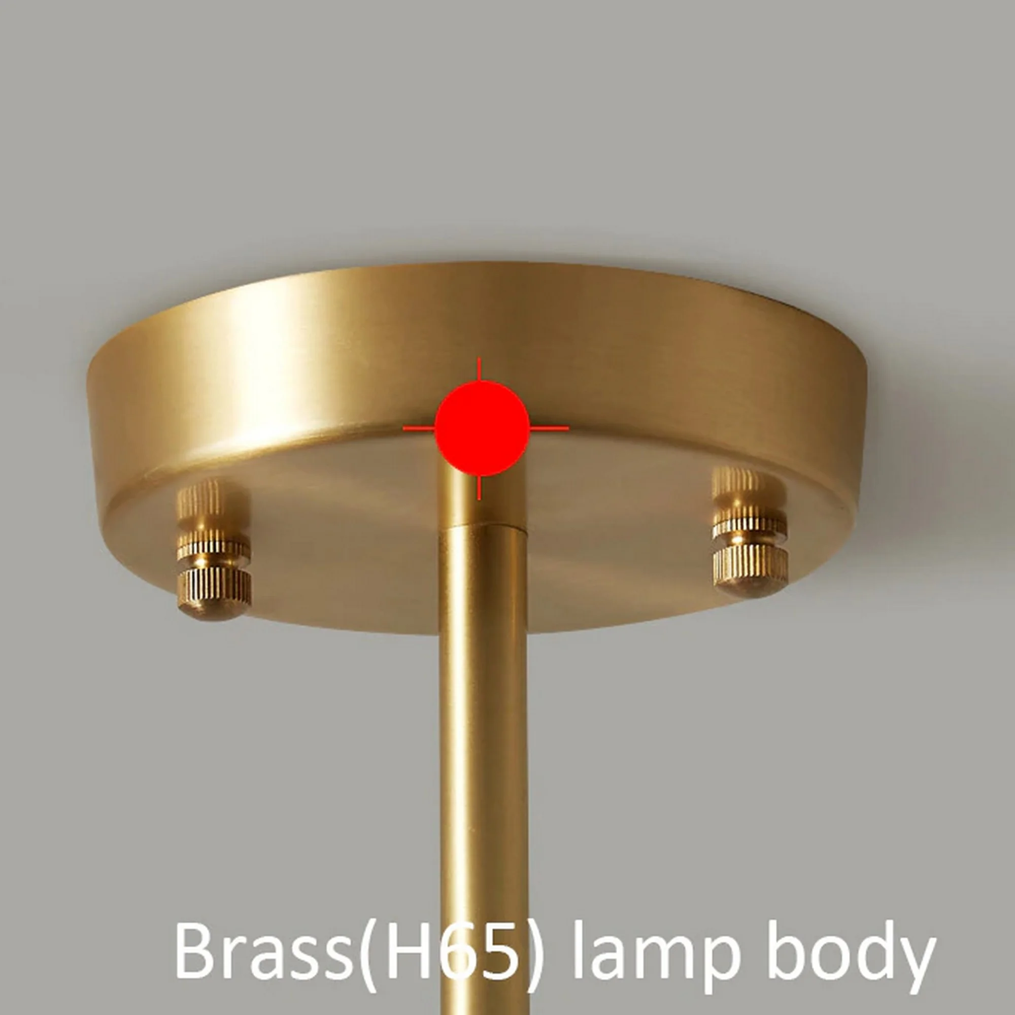 Copper Body Bedroom Ceiling Lamp - Image 10