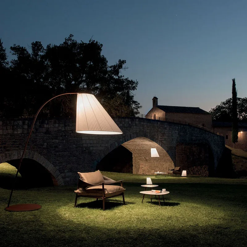 Corten Cone Floor & Table Lamp - Image 8