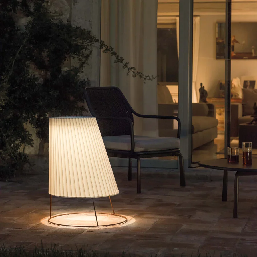 Corten Cone Floor & Table Lamp - Image 15