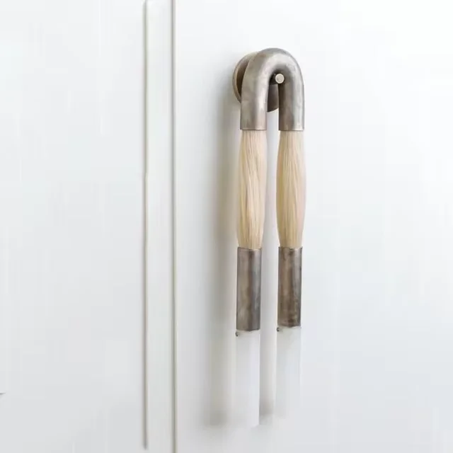 Horsehair Sconce Lamp - Image 6
