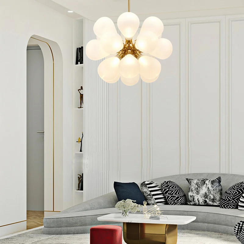 Blue Bubble Luxury Chandelier - Image 7