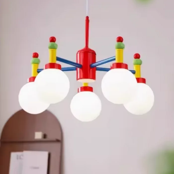 Memphis Medieval Chandelier - Image 4